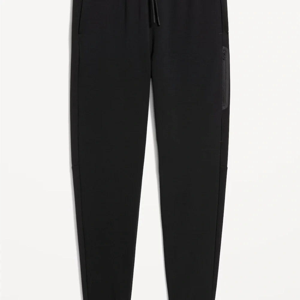New Men’s Old Navy Black Fleece Joggers Medium